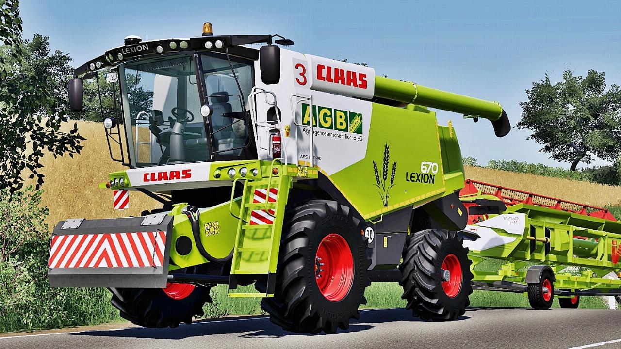 Claas Lexion 600 Serie V2